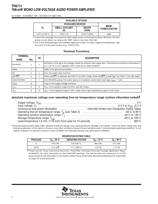 TPA711