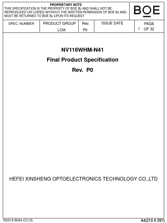 NV116WHM-N41