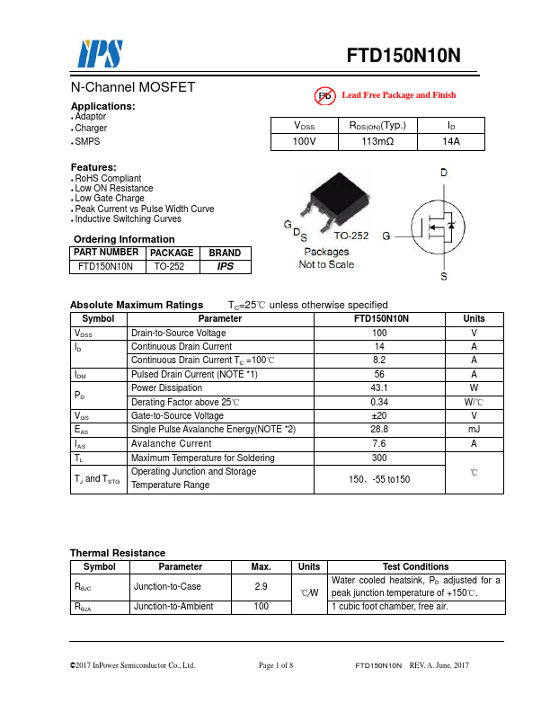 FTD150N10N