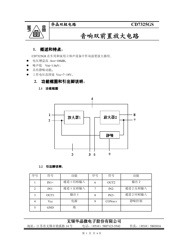 CD7325GS