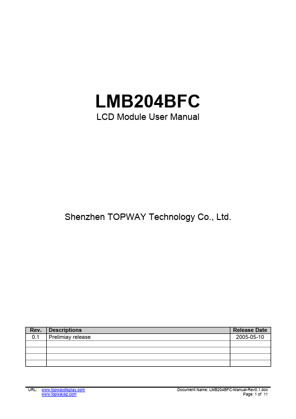 LMB204BFC