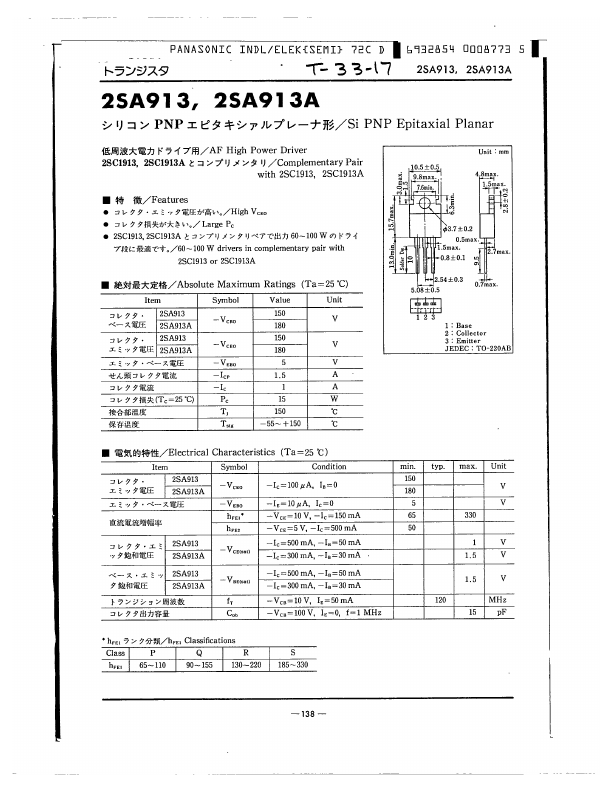 2SA913