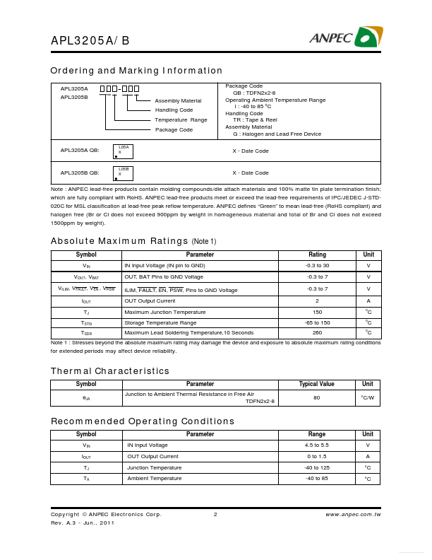 APL3205B