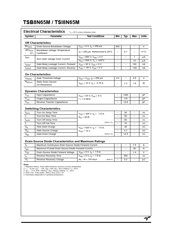 TSB8N65M