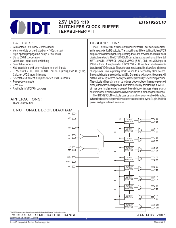 IDT5T93GL10