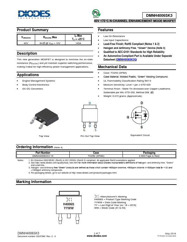 DMNH4006SK3