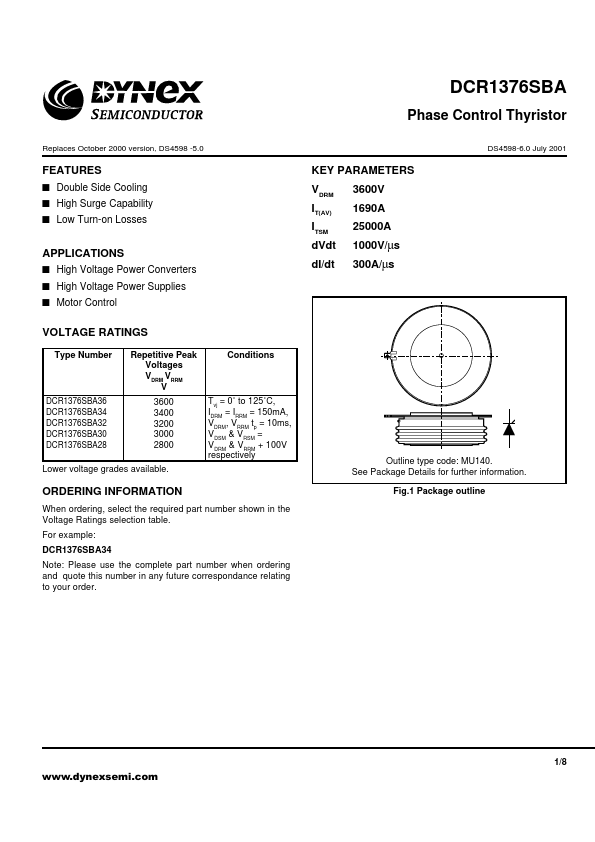 DCR1376SBA