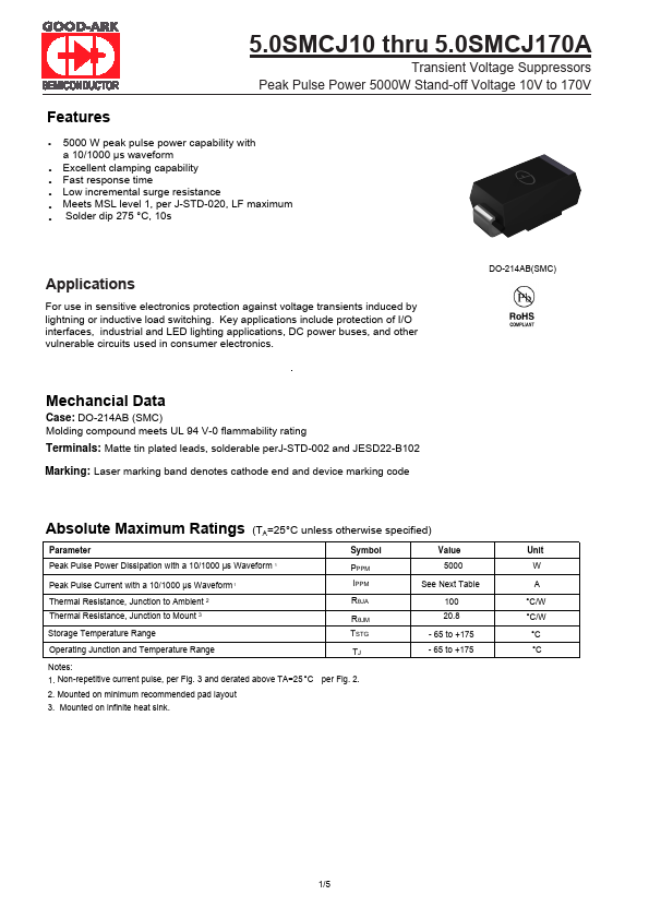 5.0SMCJ11A