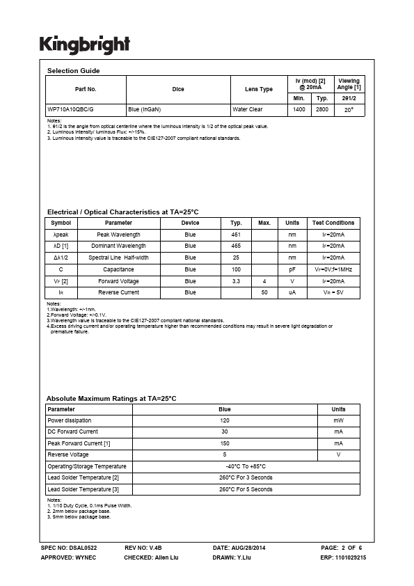 WP710A10QBC-G