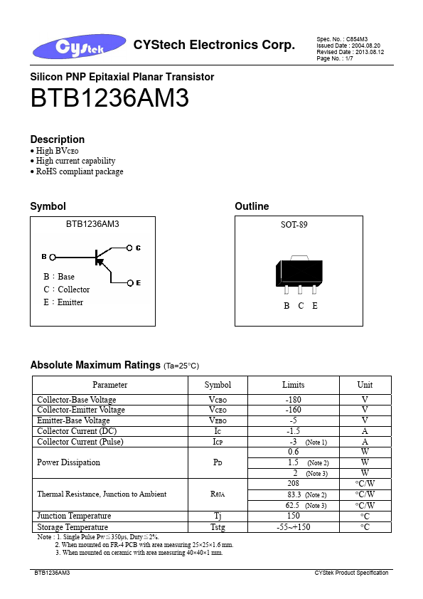 BTB1236AM3