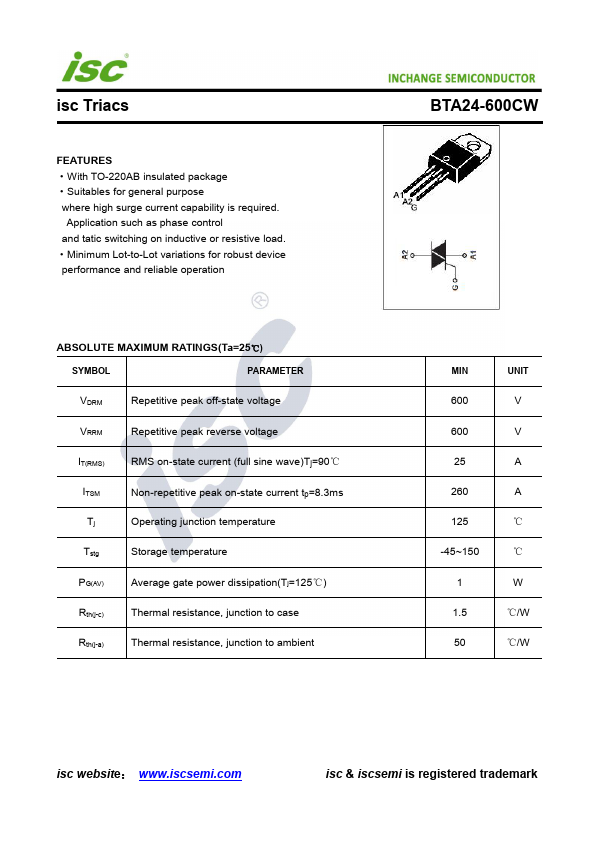 BTA24-600CW