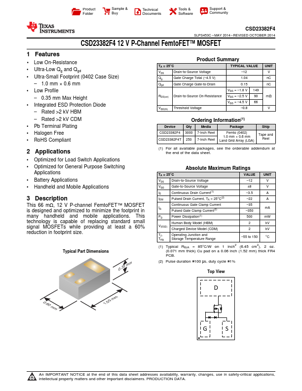 CSD23382F4T