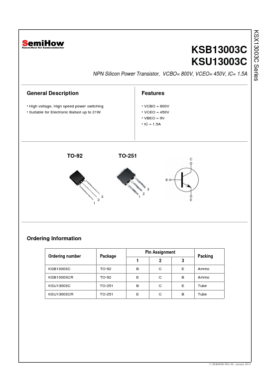 KSB13003C