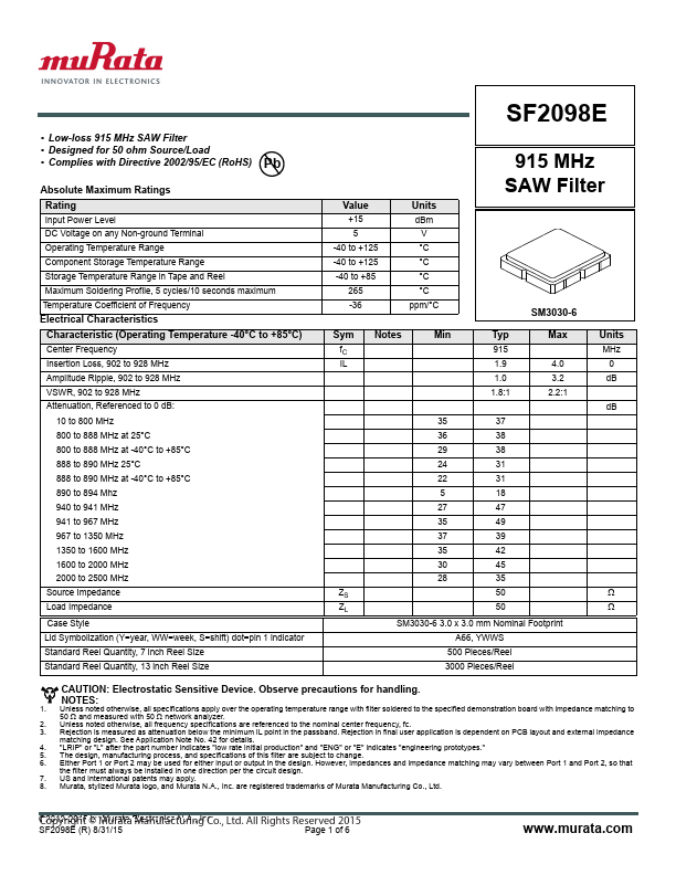 SF2098E