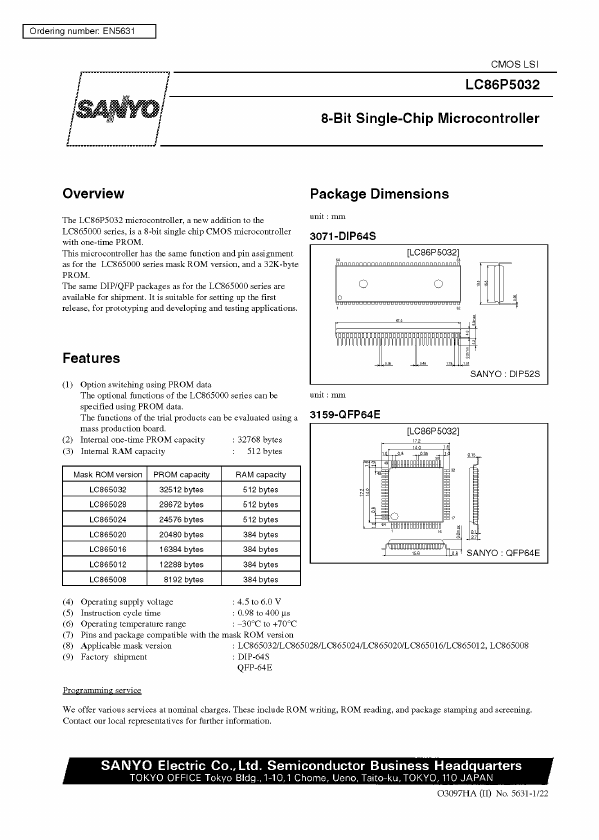 LC86P5032