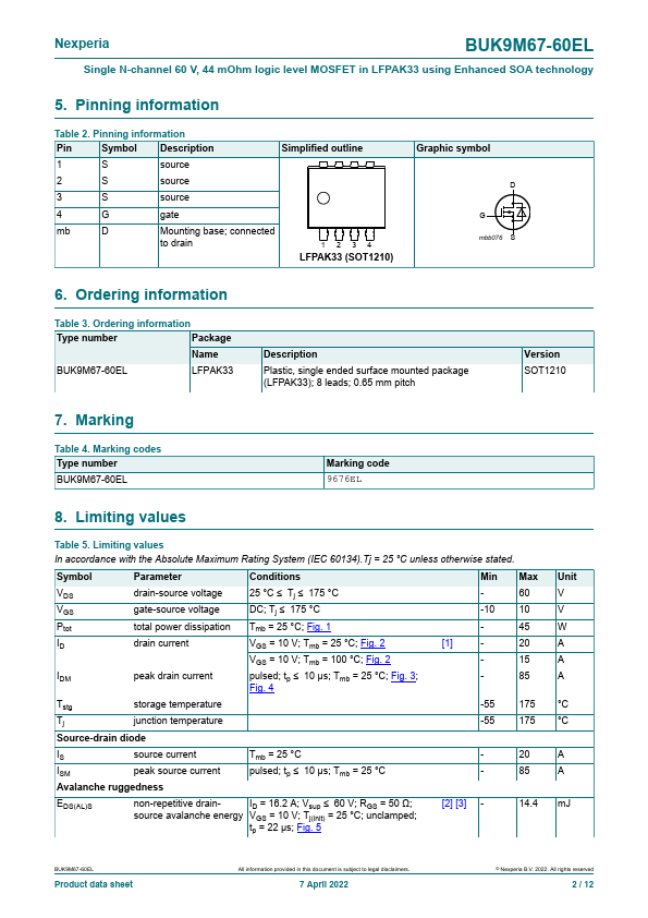 BUK9M67-60EL