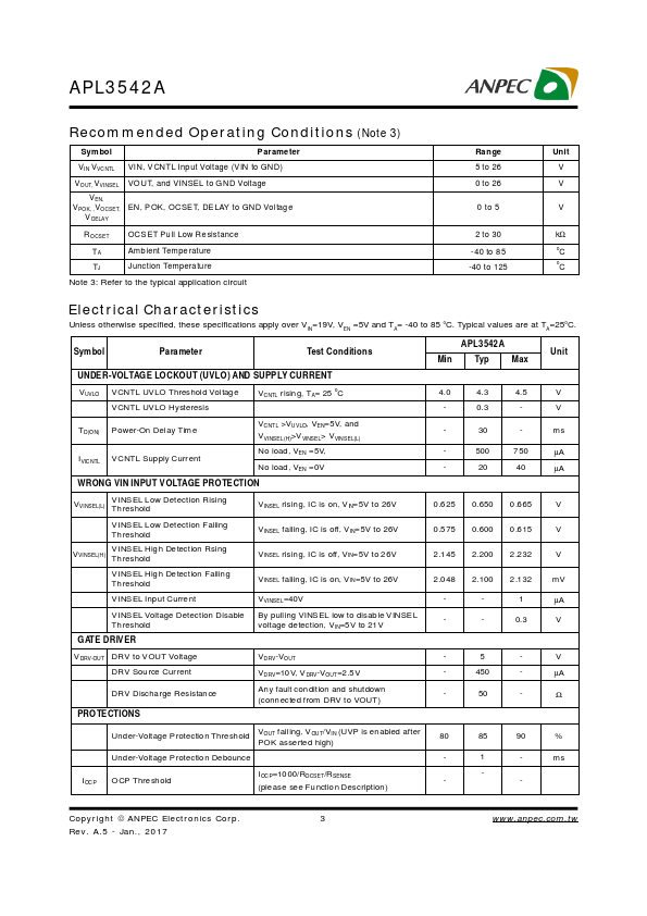 APL3542A