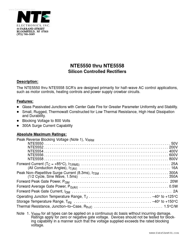 NTE5550