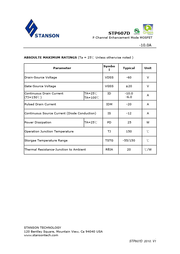 STP607D