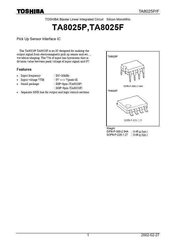 TA8025F