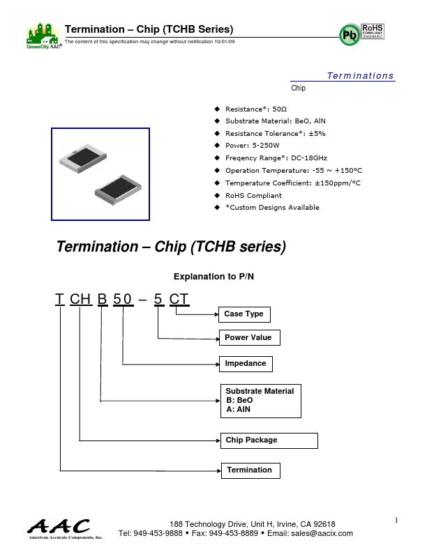 TCHB50-20CTD