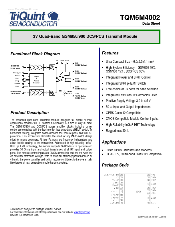 TQM6M4002