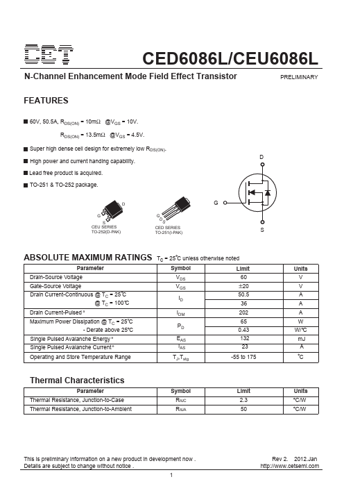 CED6086L