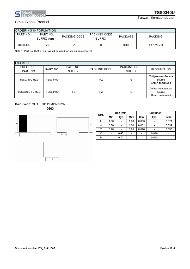 TSS0340U